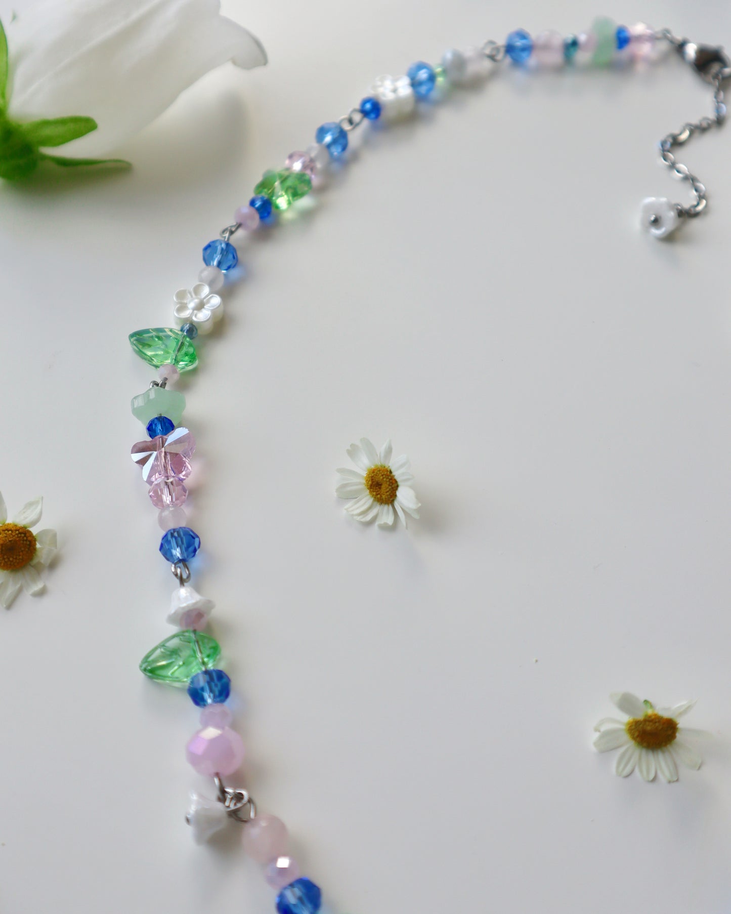 "Dear" Blueberry Necklace